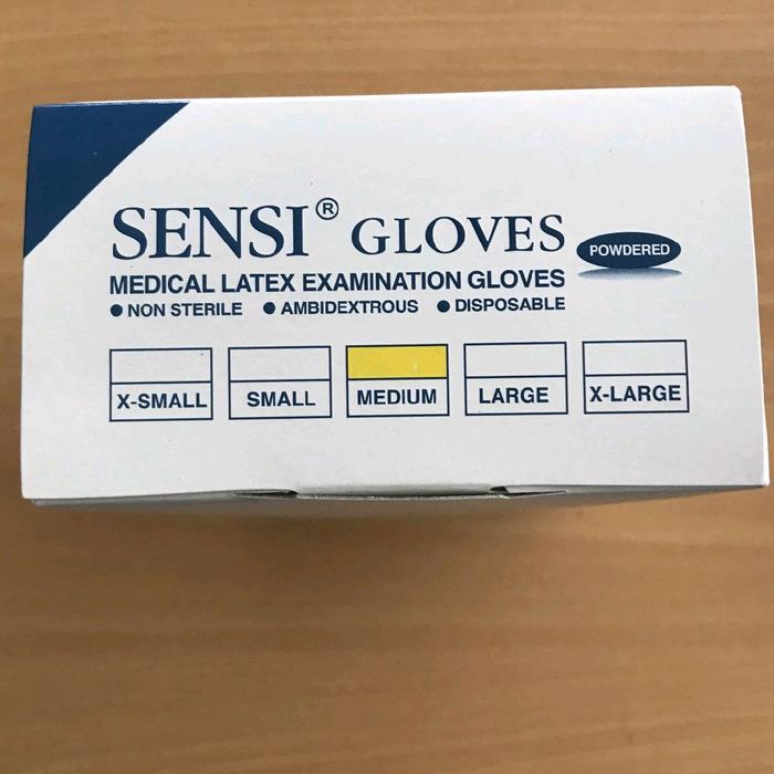d95o- Sarung Tangan Sensi Gloves Glove Sensi Handschoon Latex