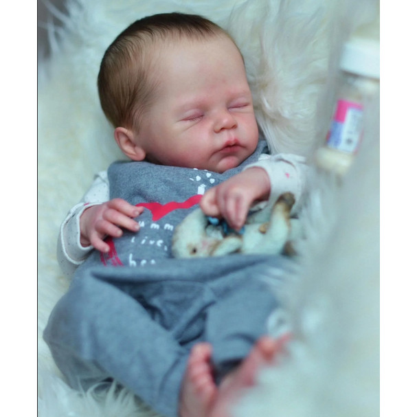 Npk Npk 21Inch New Arrival Unfinished Unpainted Diy Reborn Doll Kit Alix Diy Doll Parts With Cloth