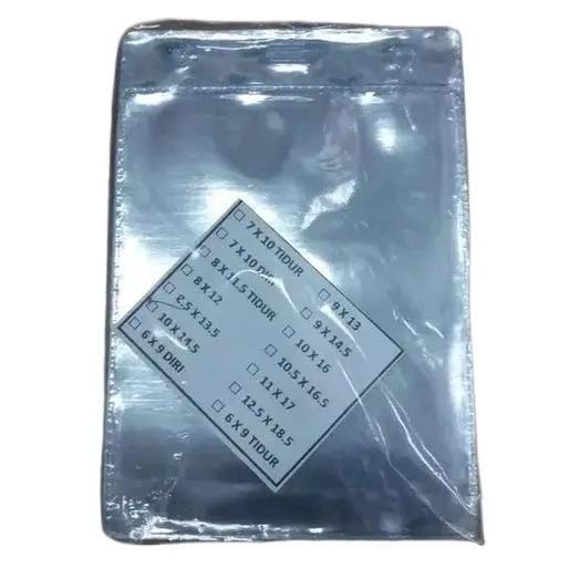 Plastik Id Card / Plastik Name Tag (Ukuran Kertas Yg Masuk 10,5 X 14) Belum Termasuk Tali