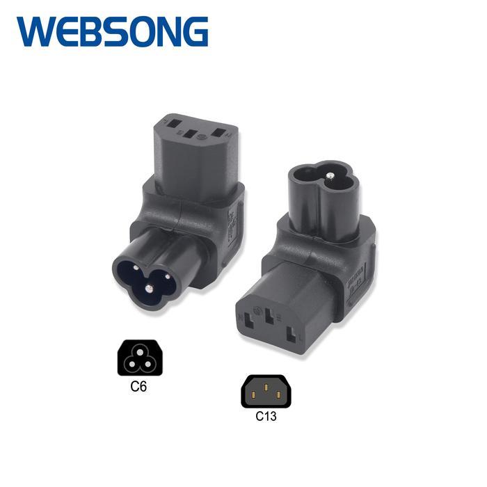 (SALE) CONNECTOR POWER JD-32 JD-43 JD-51 JD-57 C6 TO C13 STRAIGHT DOWN RIGHT LEFT WEBSONG