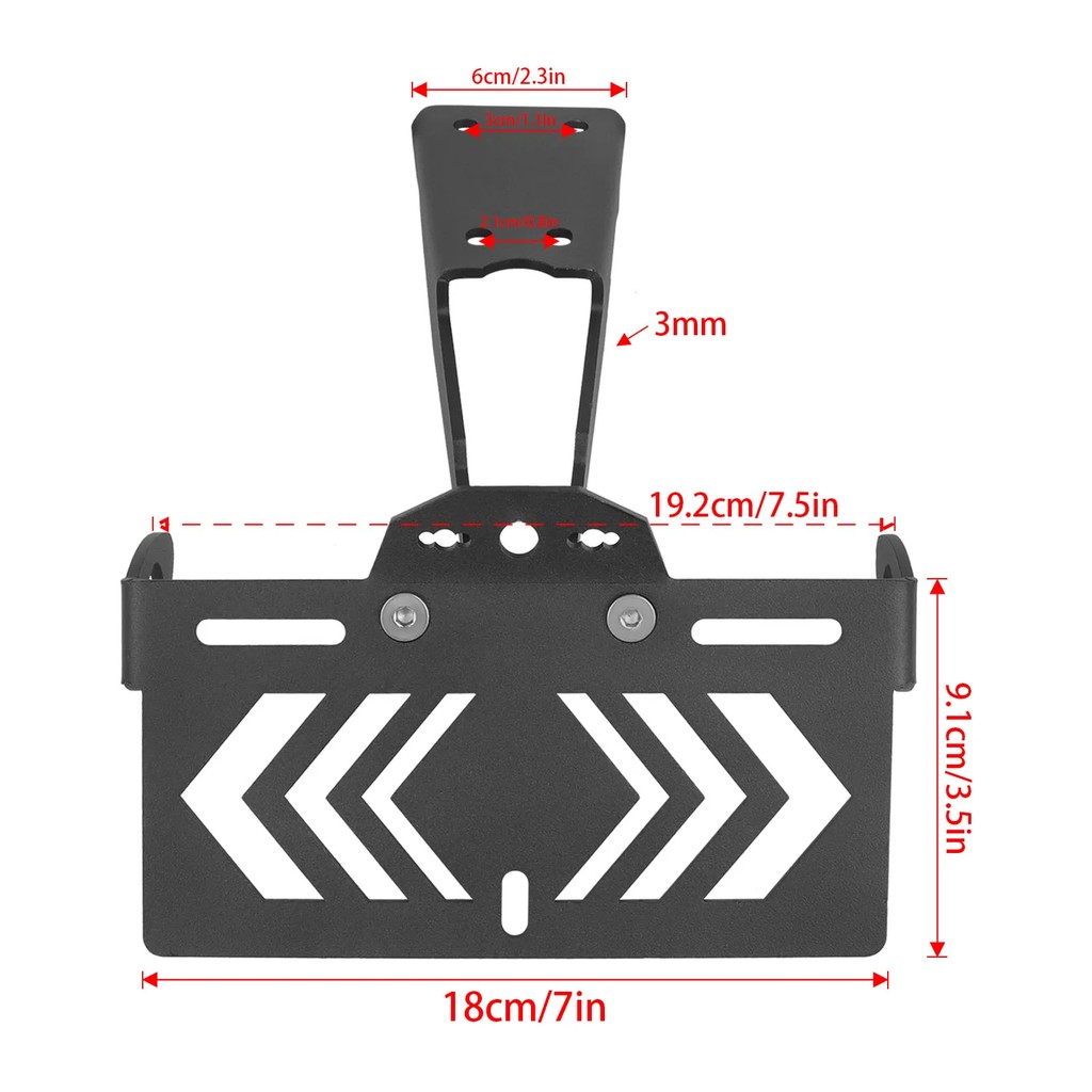 Cb500 750 Motorcycle License Plate Holder For Honda Cb750 Hornet 750 2023-2025 Rear Tail Bracket