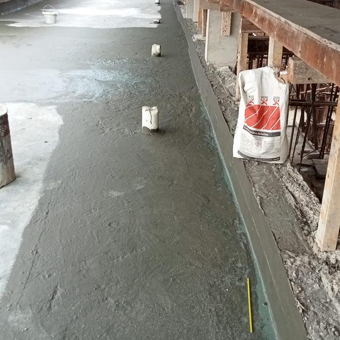 Waterproofing Coating Cementitius Brushbond Grey Ex Fosroc