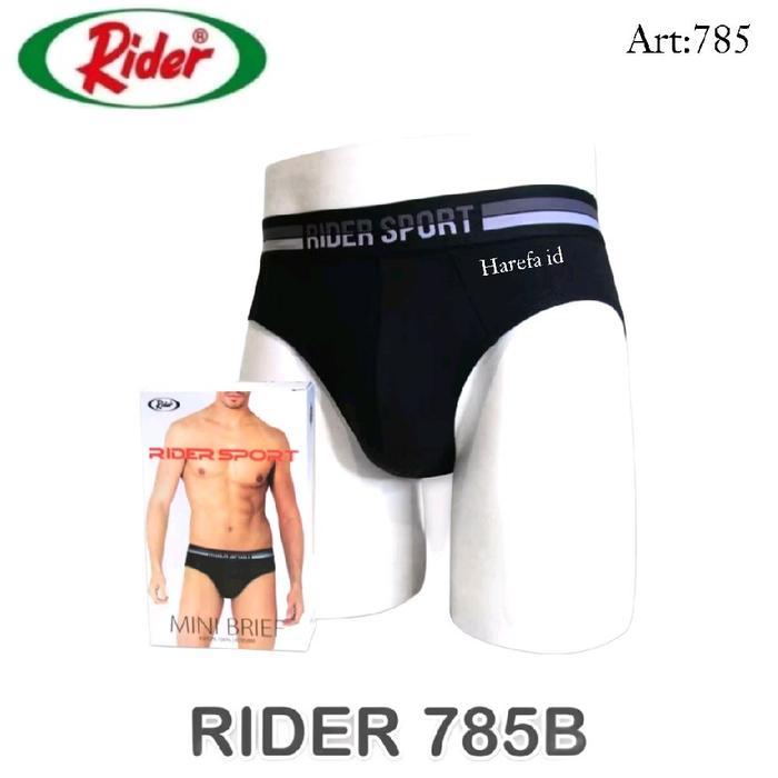 3pcs - cd pria RIDER 785 karet boxer - cd COWOK RIDER KARET LEBAR - cd laki-laki dewasa RIDER 785