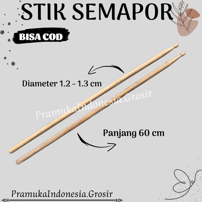 [STIK SAJA] TONGKAT SEMAPHORE / STIK SEMAPUR PRAMUKA / STICK SEMAPHORE / SEMAPUR PRAMUKA