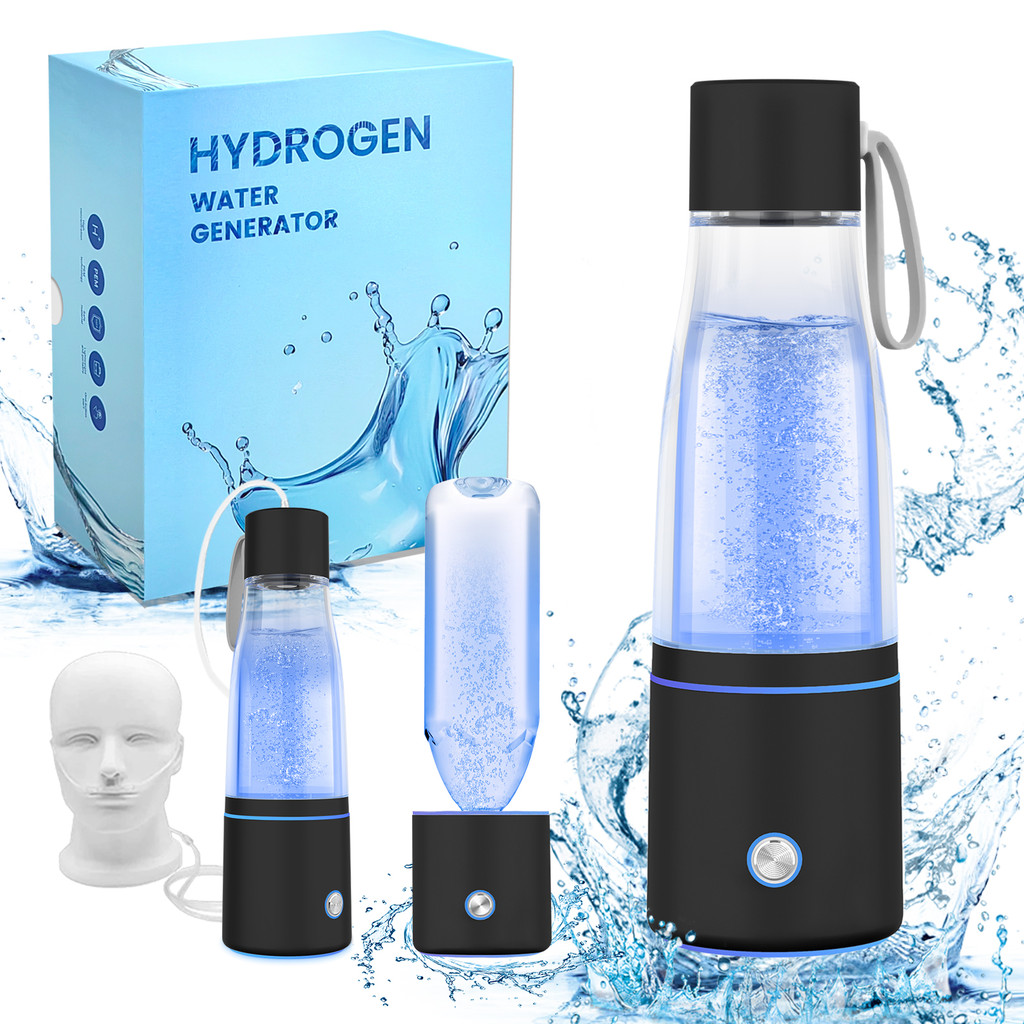5000PPB Hydrogen Water Bottle 3 in 1 Hydrogen Water Bottle Generator Device SPE/PEM Molecular