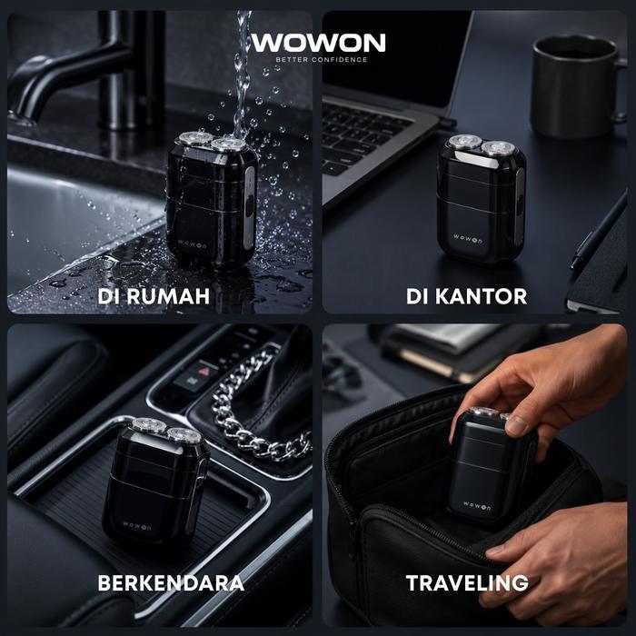 [BUNDLING] Wowon Electric Mini Shaver & Replacement Blade