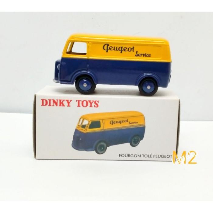 MINIATURES DIECAST DINKY TOYS 1:43 FOURGON TOLE PEUGEOT-PEUGEUT