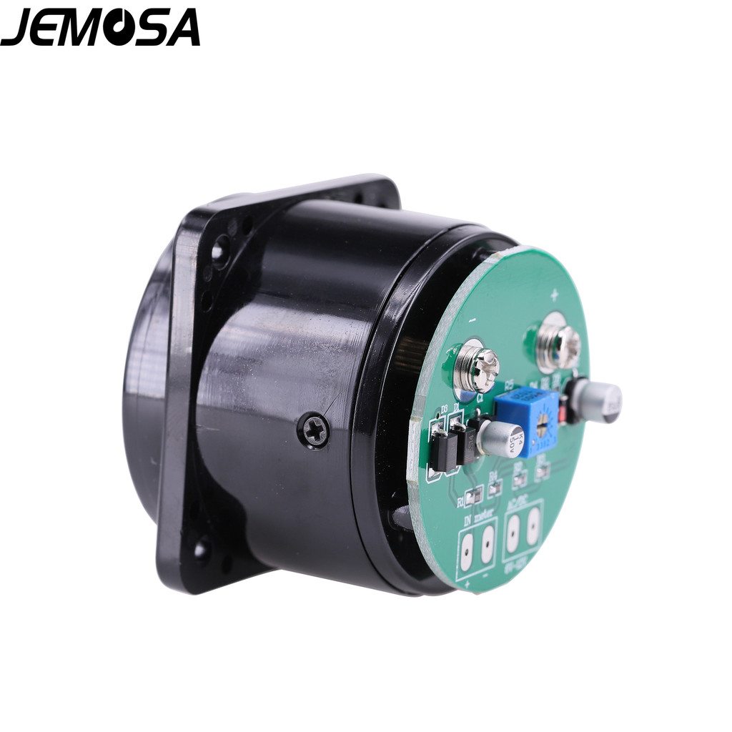 45mm VU Meter 500VU with Warm yellow Backlight Sound Pressure Meter+ VU level Audio meter driver