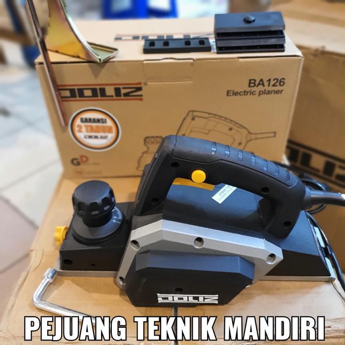 TERMURAH TERLARIS TERBARU MESIN PLANER / KETAM / SERUT KAYU DOLIZ BA126 / DOLIZ BA 126 PLANER HAPPY