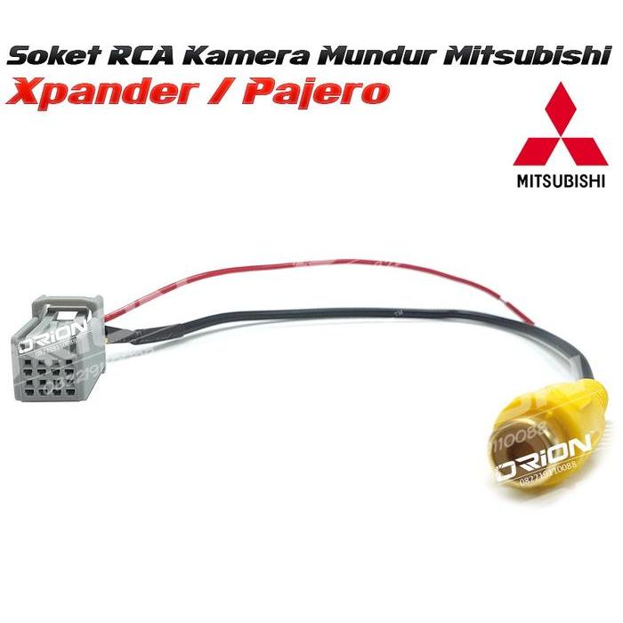 SOKET KAMERA MUNDUR XPANDER RCA MUNDUR SOKET KAMERA MITSUBISHI PAJERO