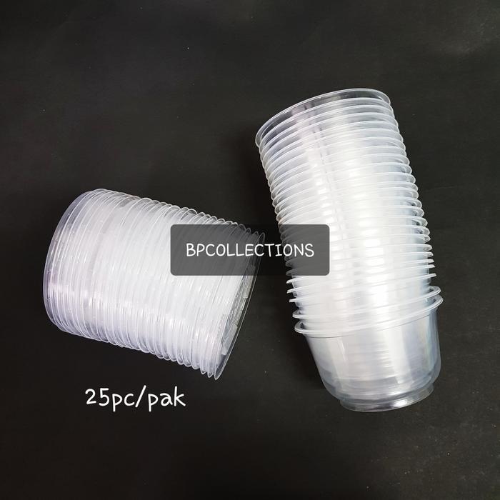 Terbaru 500 Pcs Thinwall 320Ml 400 450 Ml Mangkok Plastik Puspan Grosir 1 Dus