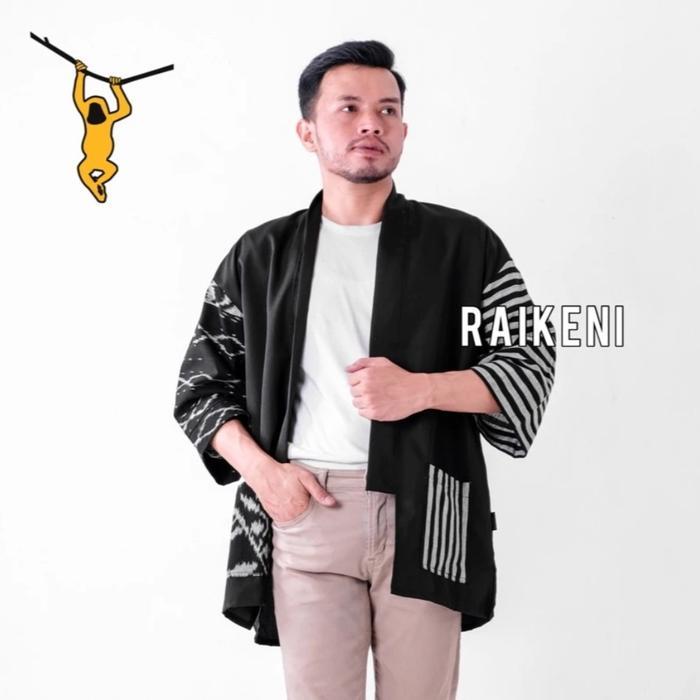 RAIKENI Kimono Rindu | Kimono Outer Batik Tenun Tradisional | Outer Batik | Kimono Batik Nusantara |
