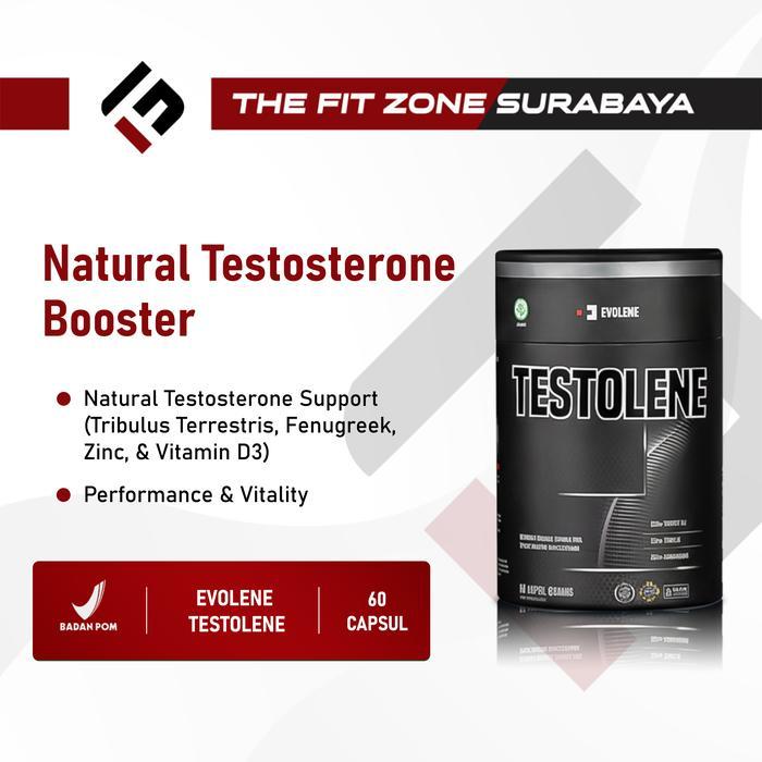 Evolene Testolene 60 Capsules Evoboost Bpom Evoboost Suplemen Fitness Gym Terlaris