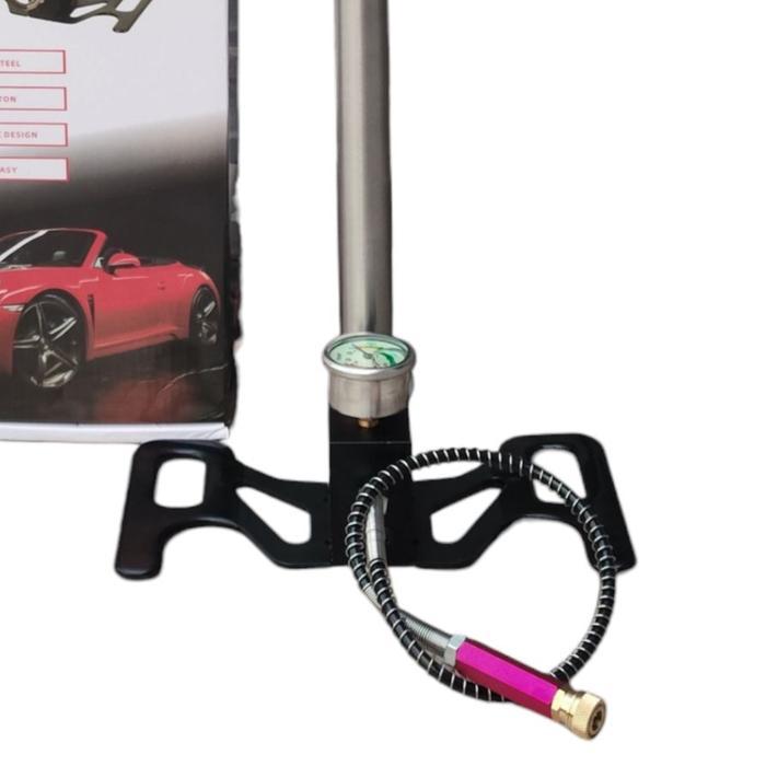Sniper Pompa PCP 6000 PSI, Pompa PCP 3 Stage, Kaki Lipat, Chamber Besar, Cocok untuk Semua Jenis