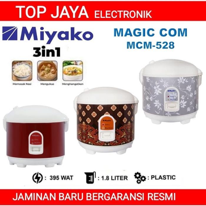 Magic Com 2 Liter Miyako Mcm-528/Rice Cooker Miyako 2 Liter Bergaransi Resmi