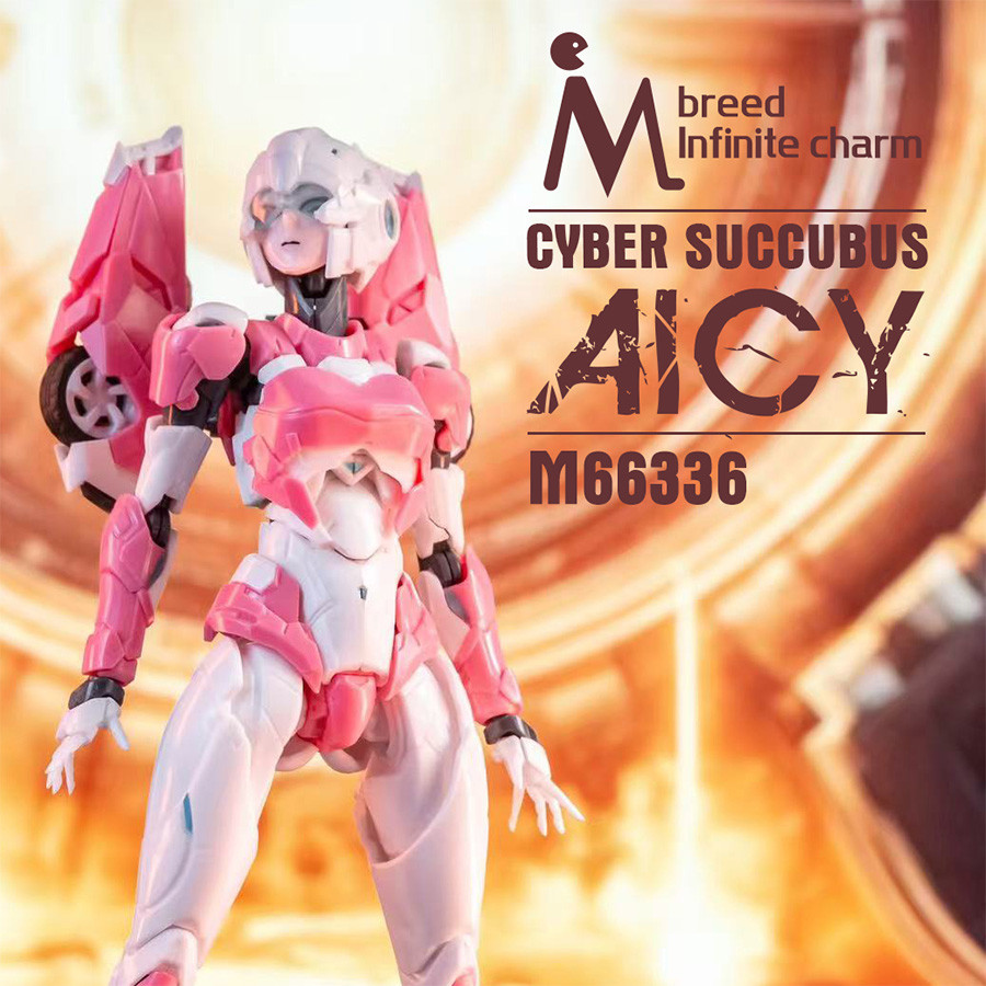M Breed Infinite Charm M66336 AICY KO Sentinel FLAME TOYS Arcee Transformation Assembly Model Kit