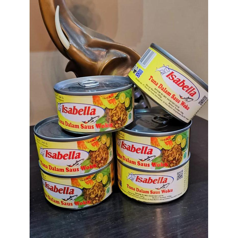 ISABELLA TUNA KALENG 180gr - sambal goreng