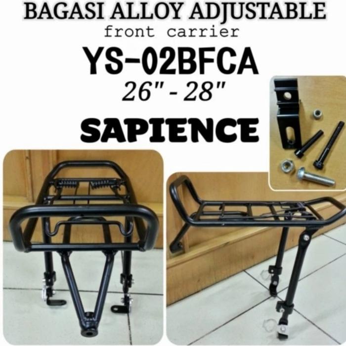 Bagasi Depan Alloy Sapience Taiwan Universal mtb folding commuter