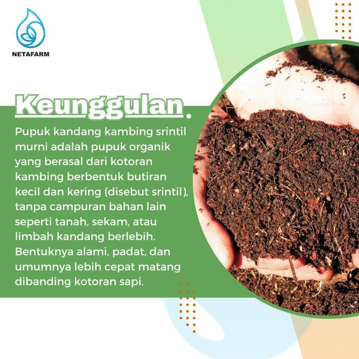 PUPUK KANDANG KAMBING SRINTIL MURNI - 1KG