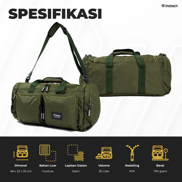 Travel Bag Cordura Ribath Gym Bag Unisex-Thobach Original