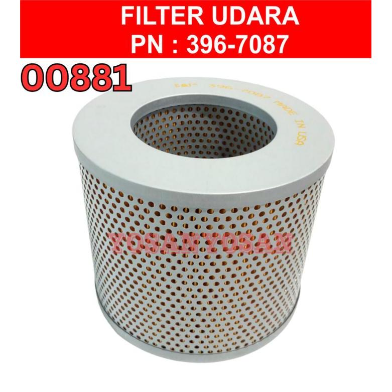 AIR FILTER / FILTER UDARA CAT CATTERPILLAR PN 396-7087 3967087 Diskon 10%