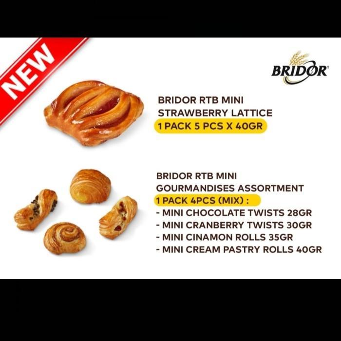 Bridor Adonan Croissant Croffle Dough Frozen Croffel PuffDanish Pastry