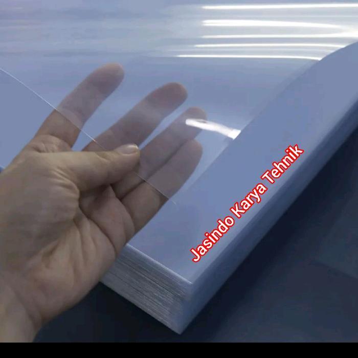 PVC Sheet Clear 1,5mm / Mika Kaku Lembaran / PVC Lembaran Bening