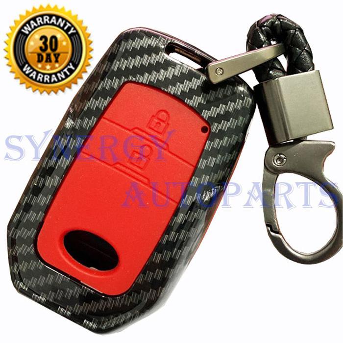 Case Carbon Smartkey Cover Key Kunci Innova Venturer - 7116