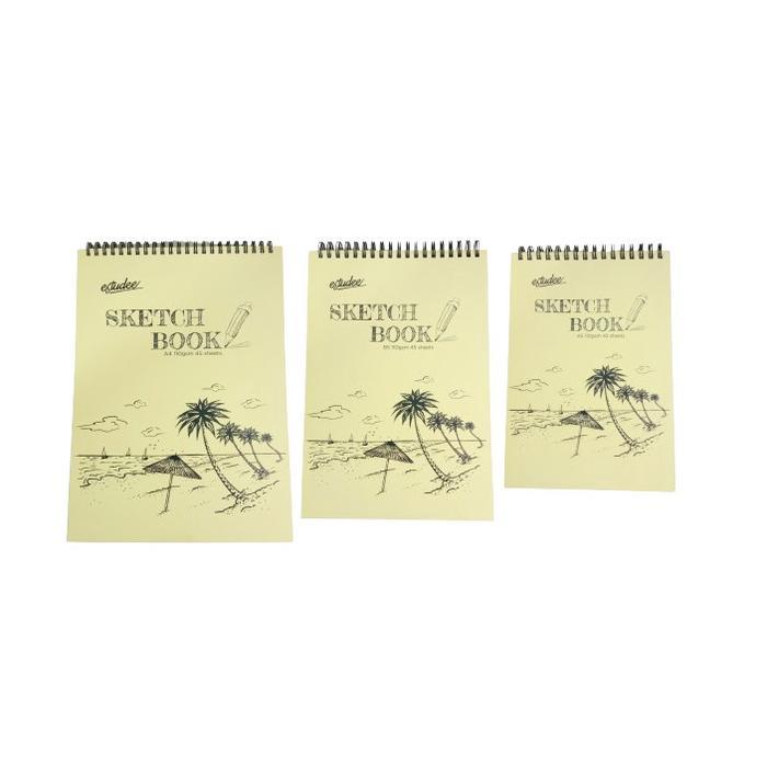 Gramedia-Estudee Sketchbook B5 110Gsm 45Sht Portrait Upper Ring