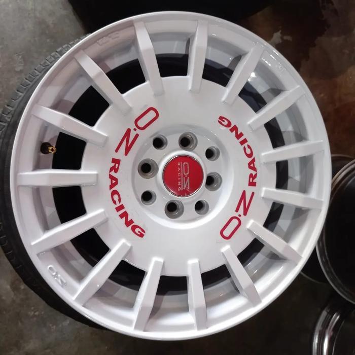 * Stiker Oz Racing Untuk Velg Oz Rally 2017 *
