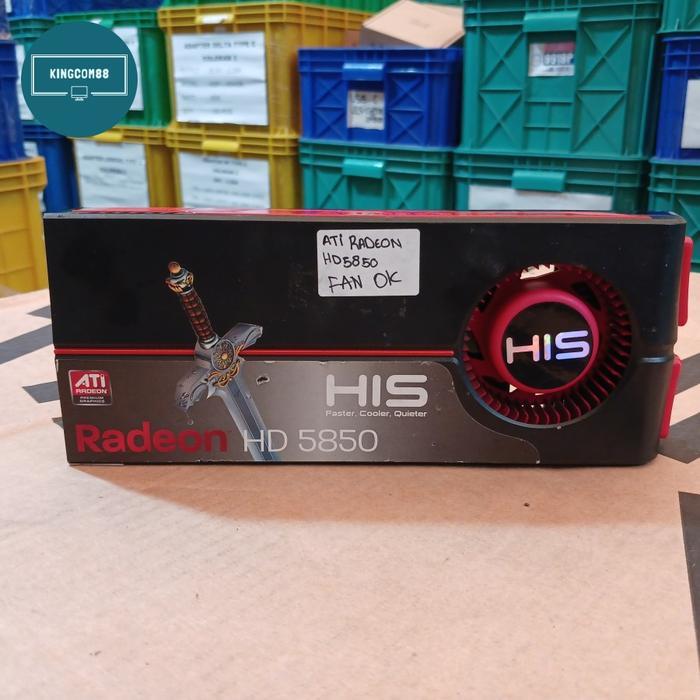 FAN HEATSINK VGA HIS ATI RADEON HD 5850 with case NORMAL