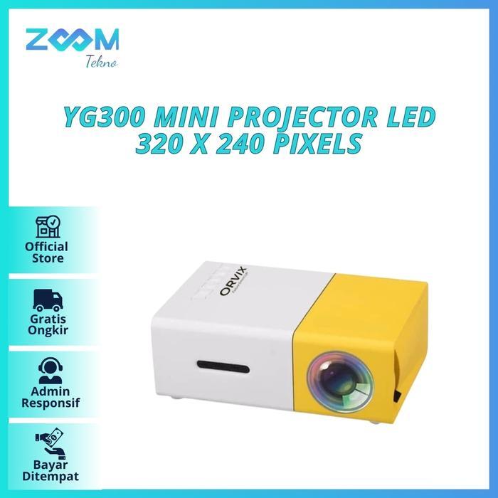 Proyektor LED YG300 HDMI LED Projector Mini Proyektor