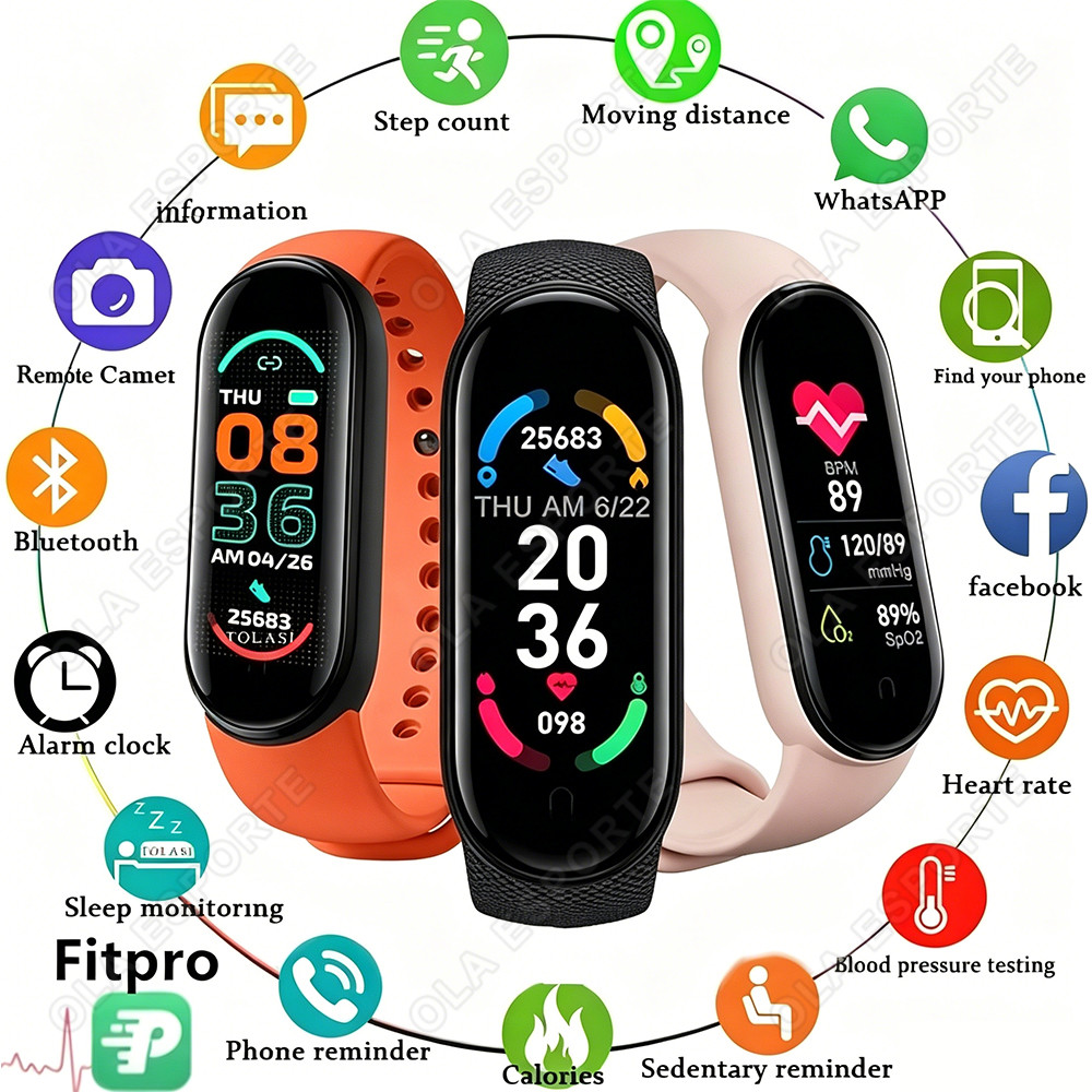 M8 Smart Watch Men Women Fitness Sports Smart Band Fitpro Version Bluetooth Music Take Pictures