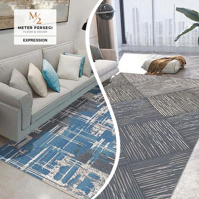 Karpet Lokal Expression 170X230Cm Karpet Lantai Modern