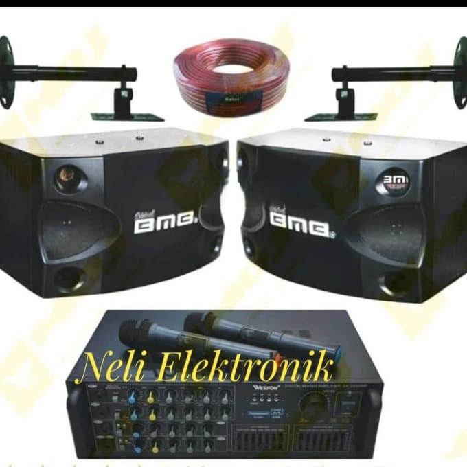 Paket Karaoke bmb 8 inch original paket soundsystem karaoke bmb