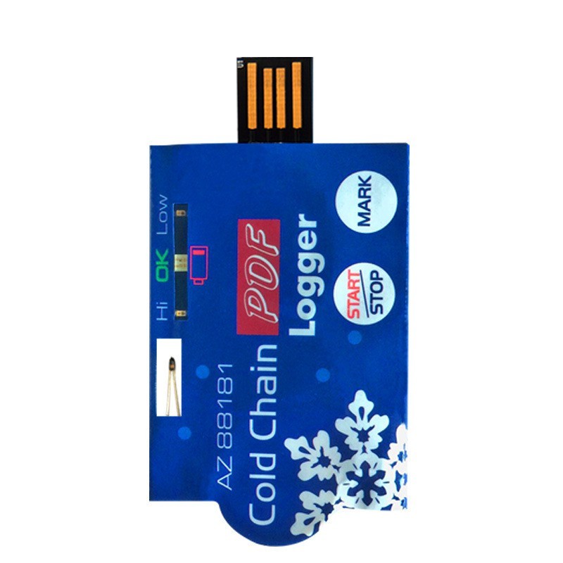AZ88181 DISPOSABLE TEMPERATURE RECORDER REFRIGERATED TRUCK SETS COLD CHAIN TRANSPORTATION