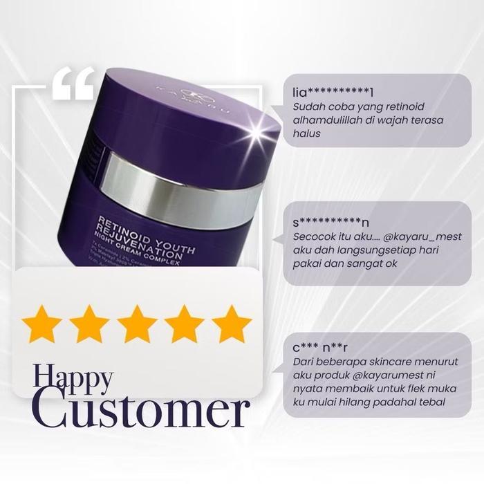 Kayaru Mest Retinoid Youth Rejuvenation Night Cream Complex