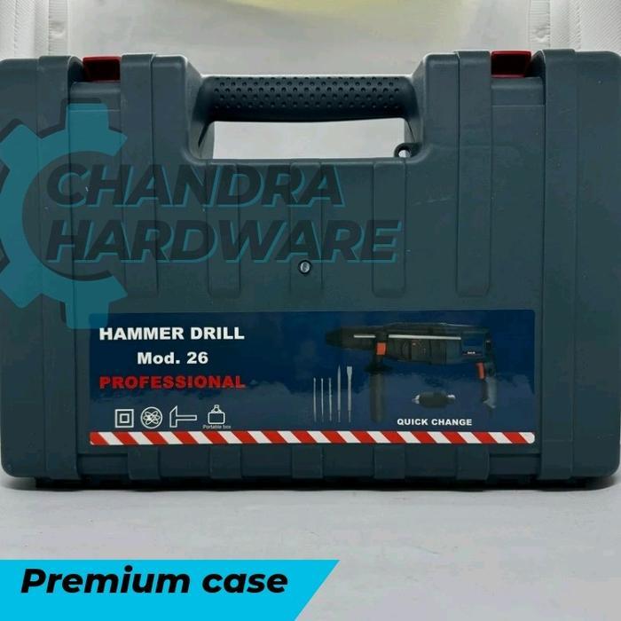 Bor Bobok 26 Mm Rotary Hammer Drill J26-2 Bor Beton Dinding Jld Bobok Mesin