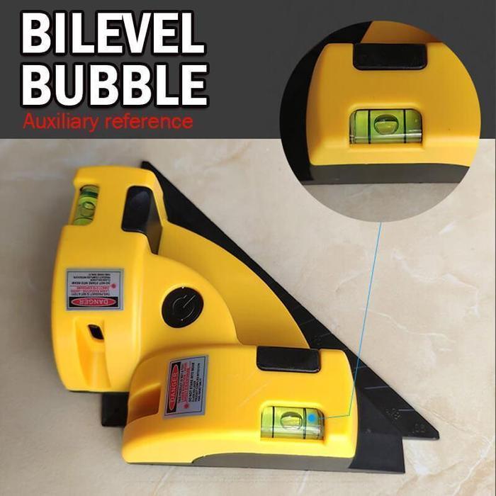 Official Laser Siku Laser Level Sudut Siku Keramik Laser Dc-01 Laser Square Waterpass Pengukur