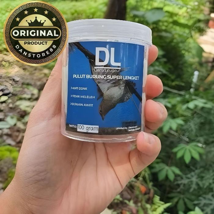 Pulut burung super lengket PUTIH bersih 100gram/1ons pulut DL original