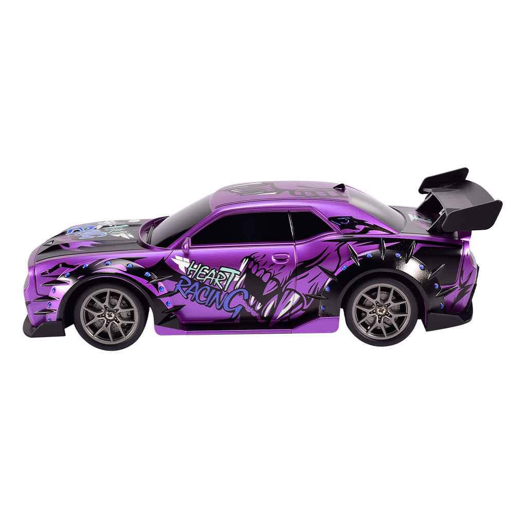 9I RC Drift Car Remote Control Racing Vehicle with Drift Tires LED Headlights 2.4G Rechargeable