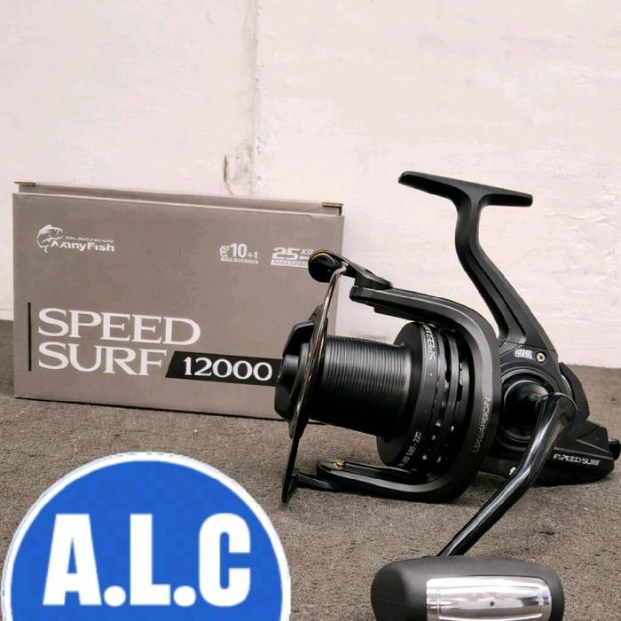 REEL SPINNING ANYFISH SPEEDSURF 8000 10.000 12.000 REEL PANCING PASIRAN KUAT BERKUALITAS
