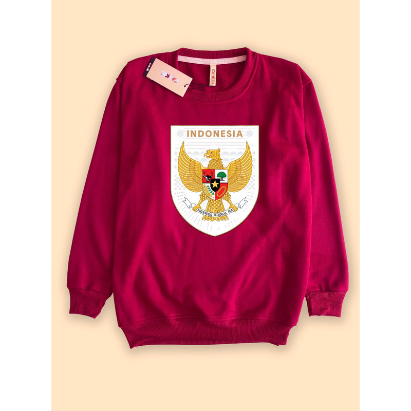 Jaket Hoodie Indonesia Logo