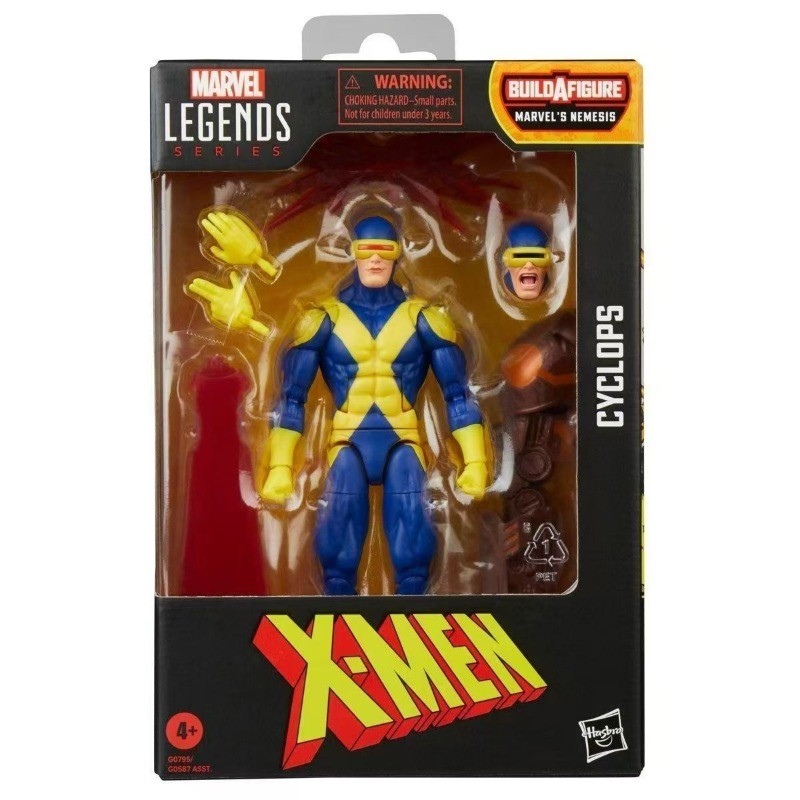 Hasbro Marvel Legends Series XMen Cyclops Anime Figure Model Toys Collection