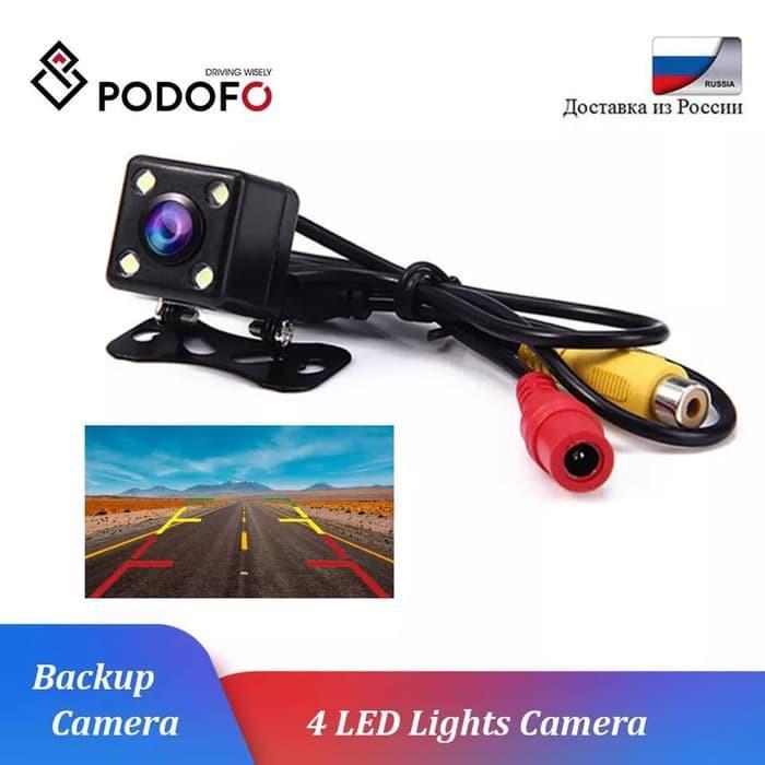Diskon Set Kamera Parkir Mobil Kamera Mundur Car Parking Camera Tahan Air Kabel Original