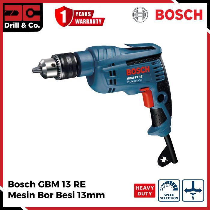 Bosch Gbm 13 Re Mesin Bor Listrik 13Mm Besi