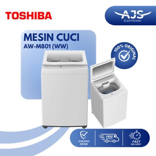Toshiba Mesin Cuci 1 Tabung 7KG AW-K801AN / AWK 801 AN / AWK801AN
