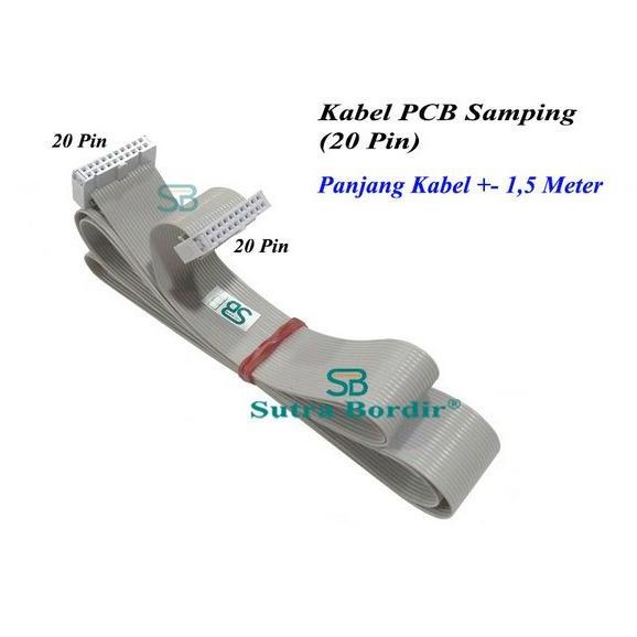 kabel data 20 Pin pcb samping kabel 20pin kabel PCB Samping Mesin Bordir Komputer socket 20pin kabel