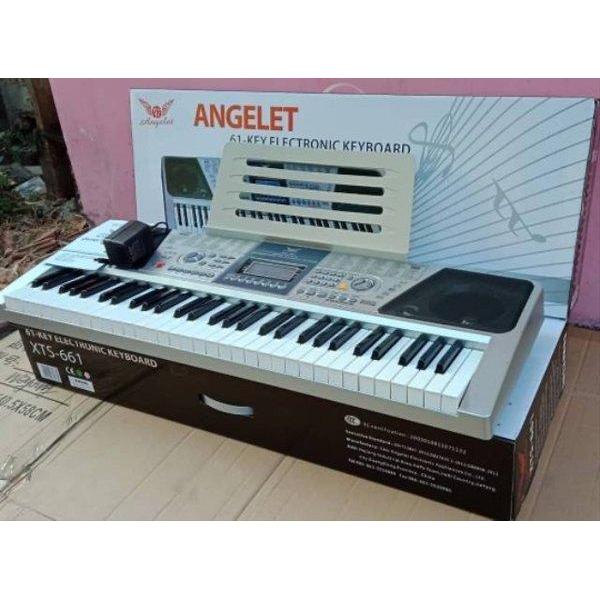 Keyboard Piano 61Key 200 Tones Rythm Angelet Xts-661