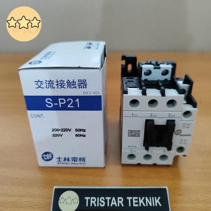 KONTAKTOR S-P21 S P21 SP21 SP-21 SP 21 SHIHLIN CONTACTOR READY STOCK